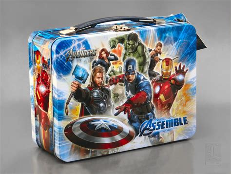 avengers metal lunch box|iron man lunch box.